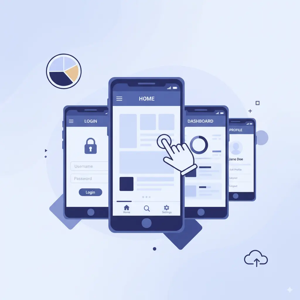Mobile App UI/UX Design